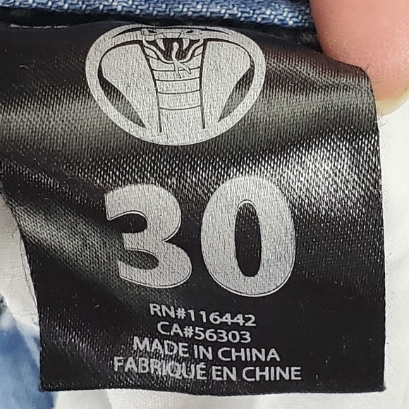 Broken Promises heartbreak skull scorpion factory distressed ultra-slim jeans - Picture 7 of 14